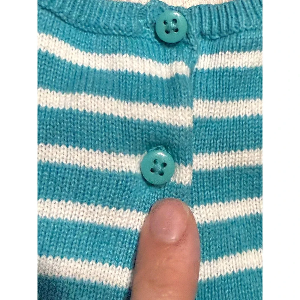 Gymboree Dress Girls Size 4T Teal Sweater Dress Bird Graphic Knit Bird Intarsia